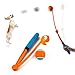 ALL FOR PAWS 25Dog Ball Launcher Foldable Tennis Ball Thrower with Soft and Comfortable Tennis RacketLike Handle Grip 25 inch Ball Included - Image 3