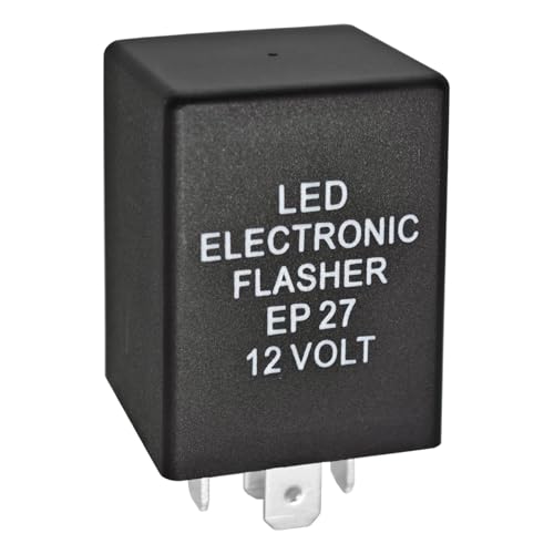 Formiden 5Pin EP27 FL27 Electronic LED Flasher Relay for Fixing Hyper Flash Issue in LED Turn Signal Bulbs - Image 1