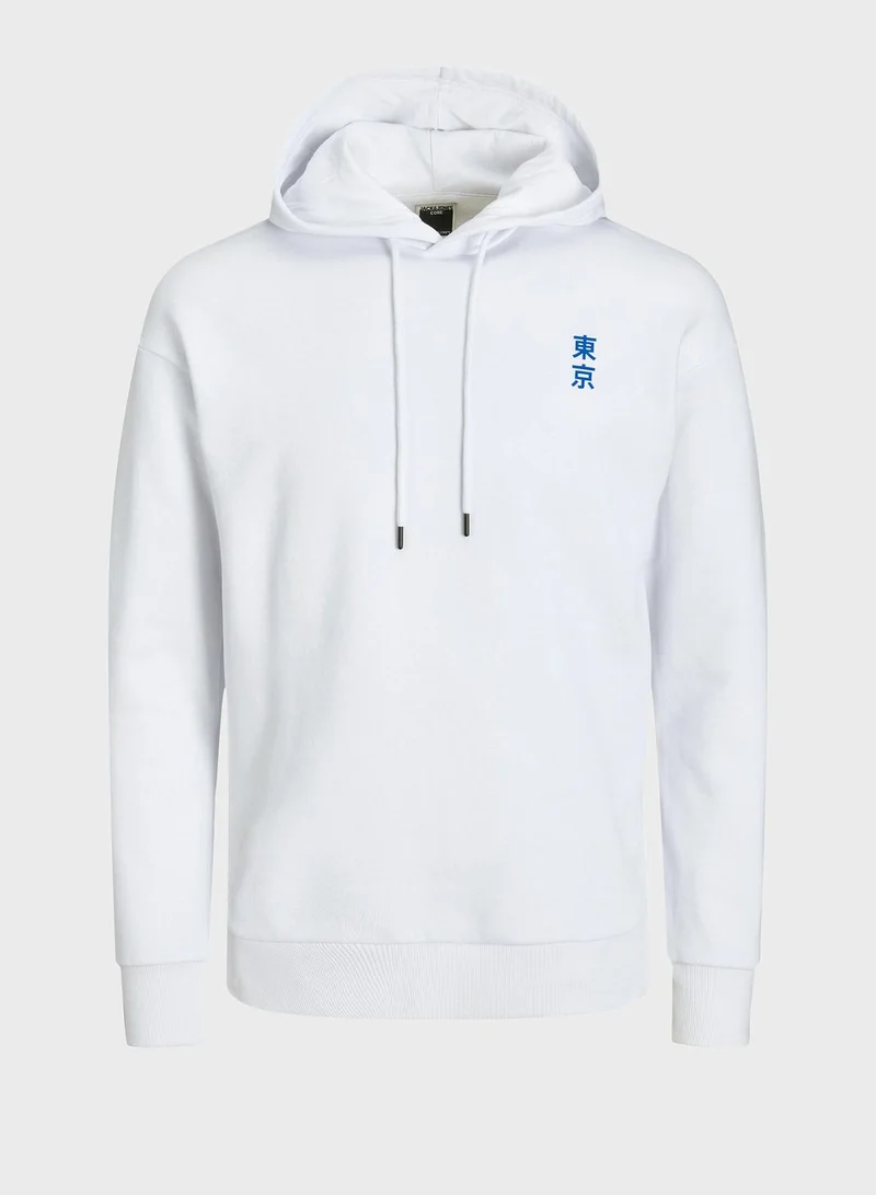 JACK & JONES Tokyo Print Hoodie