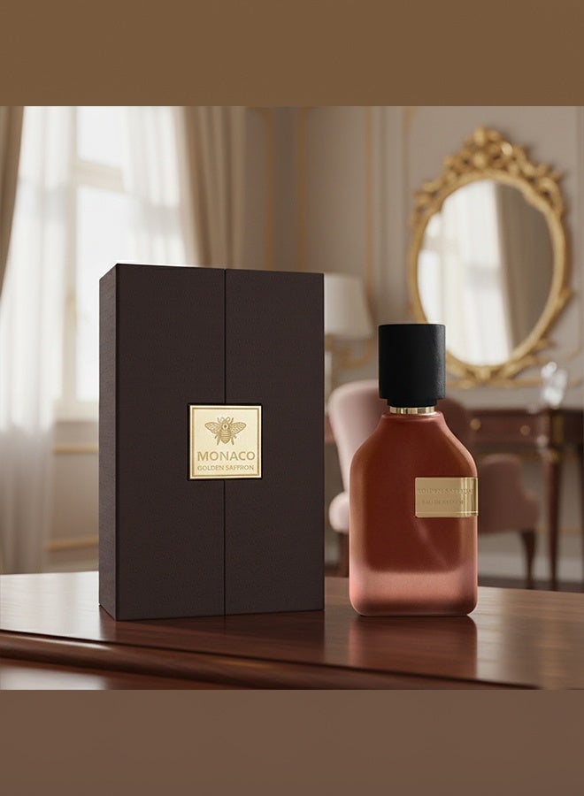 MONACO Golden Saffron – Luxurious Saffron and Floral Eau de Parfum - 75ml - Unisex - Image 2