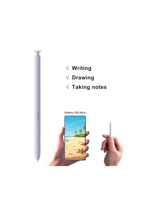 Galaxy S25 Ultra S Pen Replacement for Samsung Galaxy S25 Ultra Stylus Pen,S25 Ultra Pen Replacement for Samsung Galaxy S25 Ultra 5G 6.9 in All Versions S Pen,EJ-PS938BBEGUJ(Light Silver) - Image 4
