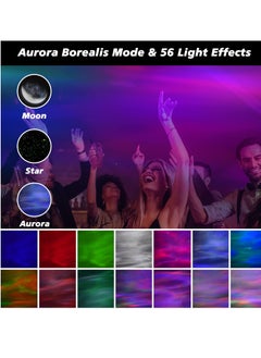 SYOSI Galaxy Projector, Galaxy Starry Projection Lamp,  Kids LED Sky Night Light with Remote Control, Bluetooth Connection and Timer, Girls Star Light for Kids Bedroom, Gaming Decor, Home Theater, Ceiling  - Image 2