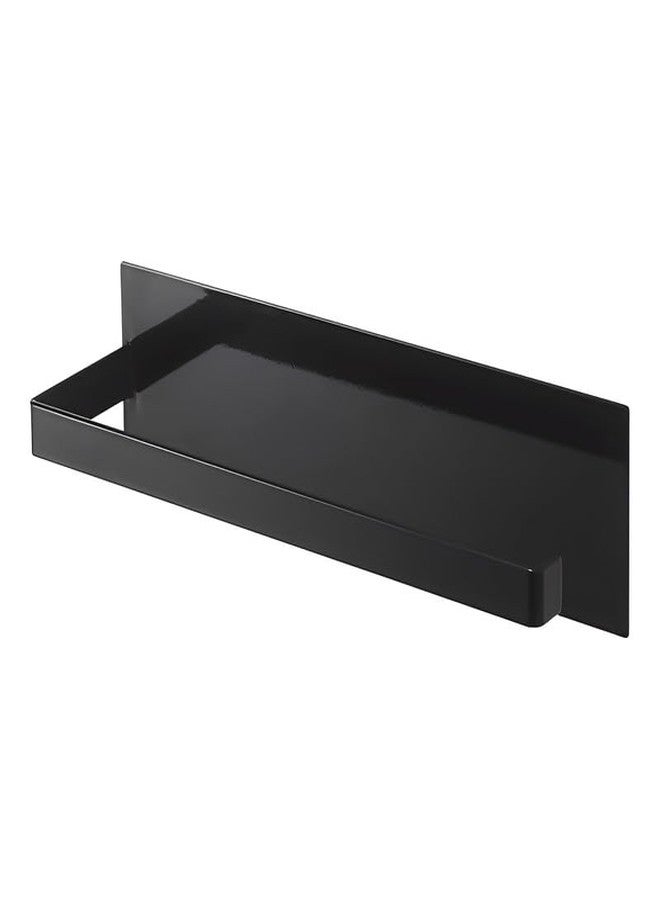 Rasikvar Magnetic GI Steel Toilet Paper Stand/Tissue Roll Hanger for Bathroom/Nepkin Holder/Towel Holder (Black) - Image 1