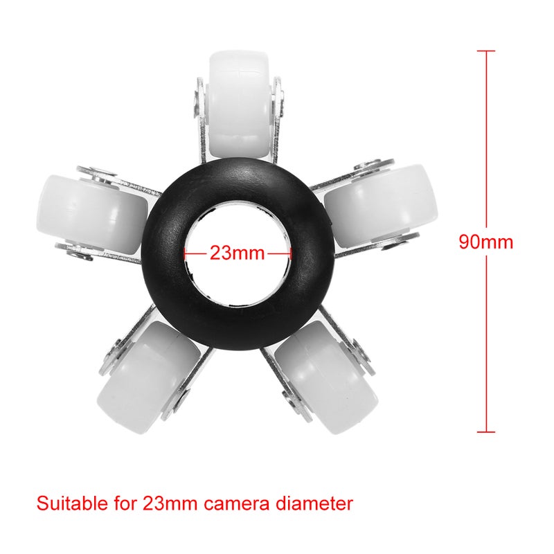 90mm Guide Wheels Protective Cover for 23mm Pipe Sewer Pipeline Inspection Camera - Image 3