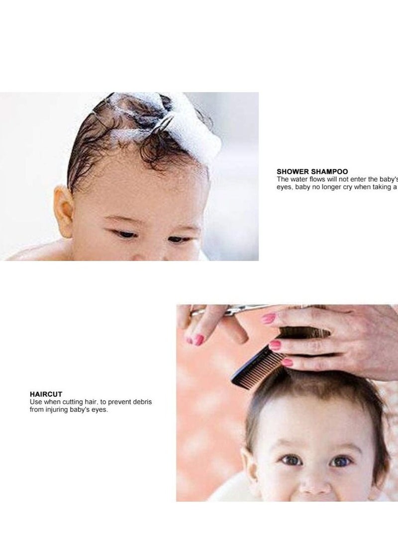 AS SEEN ON TV Pink Baby Ultra Soft Bath Shower Cap with Ear Protection - Image 3