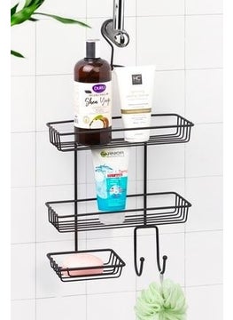 Ocean Home Black Hanging Shower Shelf Organizer - pzsku/ZCACF9B1BA5654553C685Z/45/_/1730636887/993e7aec-2ee4-4924-8131-64cc61d20933