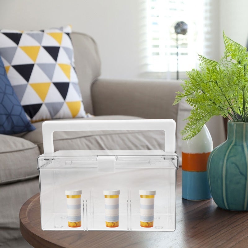 Box Aid Box Transparent With Handle - Image 3