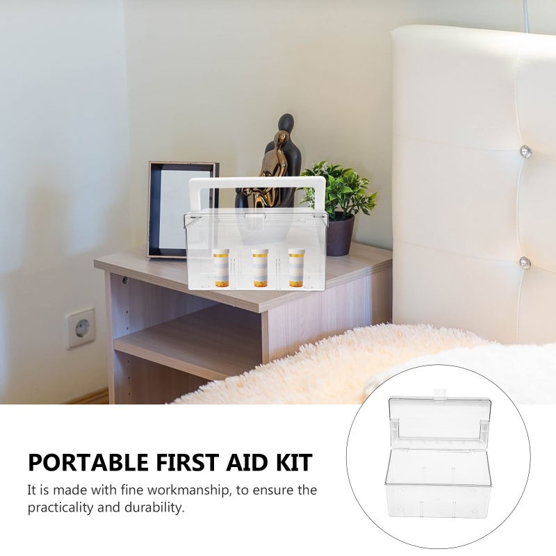 Box Aid Box Transparent With Handle - Image 4