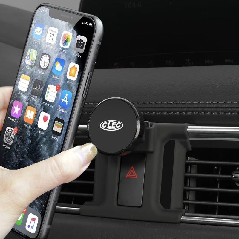 BEERTE Phone Holder fit for Mazda CX-5 2017 2018 2019 2020,Adjustable Air Vent,Car Dashboard Cell Phone Mount,Magnetic Phone Mount fit for Any inches iPhone Samsung Smartphone - Image 1