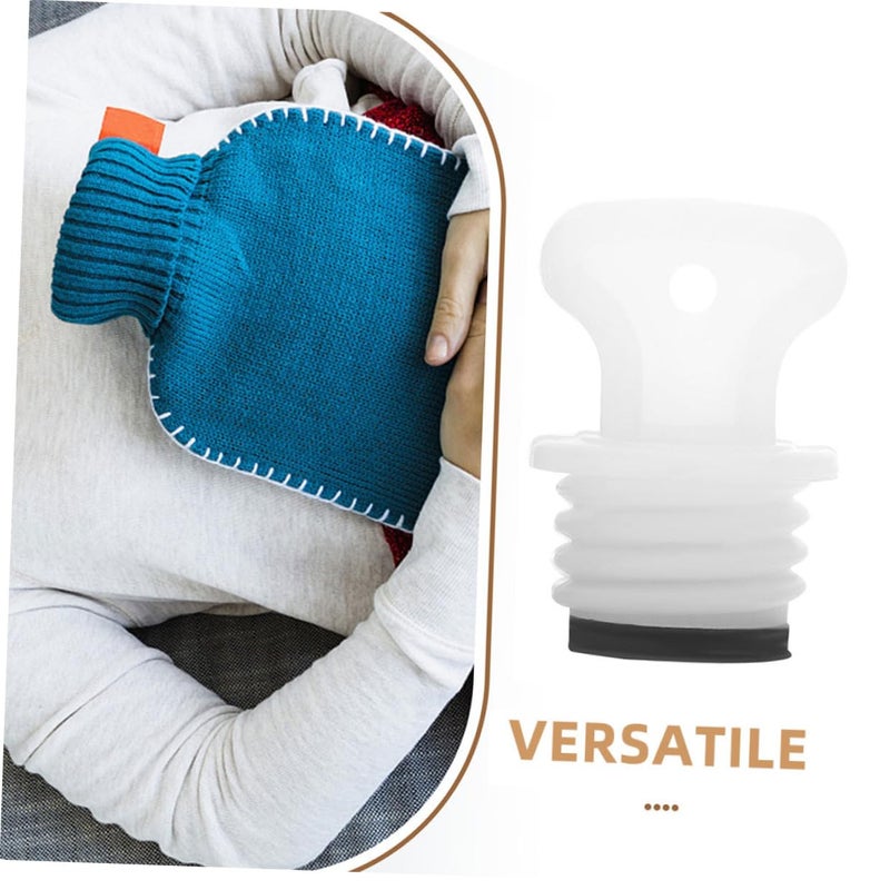 5pcs 21mm Hot Water Bottle Replacement Plug and Lid Leakproof Safety Cap for Hot Cold Therapy - Image 4