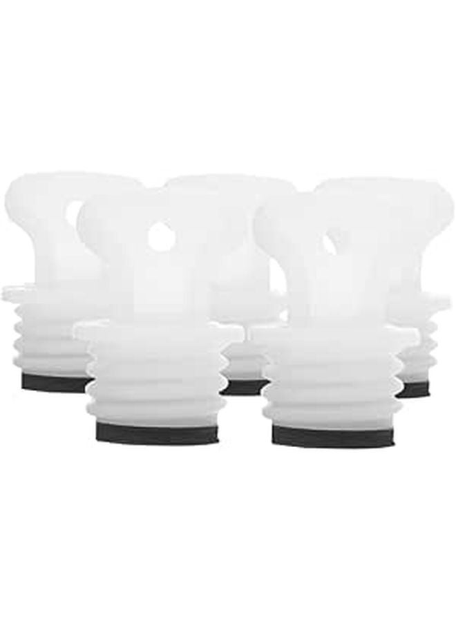 5pcs 21mm Hot Water Bottle Replacement Plug and Lid Leakproof Safety Cap for Hot Cold Therapy - Image 1