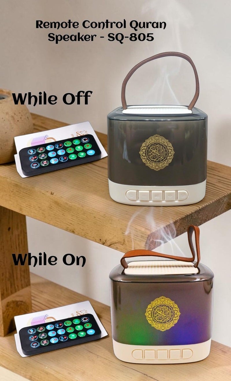 Telawah Smart Quran Speaker with App and Remote Control with leather handle - Image 3