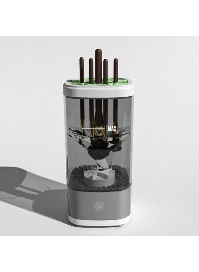 ماكينة غسيل فرش المكياج الأوتوماتيكية USB - تنظيف عميق وتجفيف سريع بلمسة زر - آمنة على جميع أنواع الفرش - Image 4