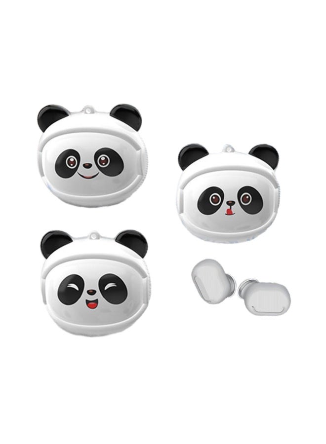 سماعات أذن لاسلكية حقيقية G05 Panda Panpan، بلوتوث 5.3، تصميم قابل للدوران، أبيض - Image 1