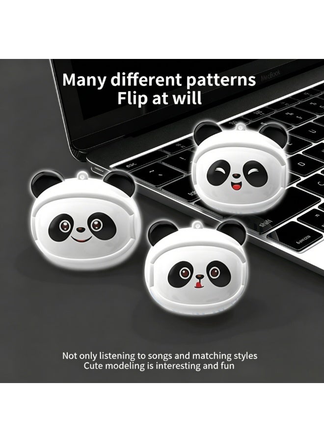 سماعات أذن لاسلكية حقيقية G05 Panda Panpan، بلوتوث 5.3، تصميم قابل للدوران، أبيض - Image 3