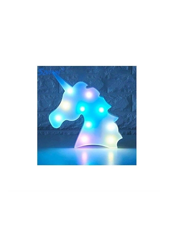 NIBEMINENT Unicorn Waterproof Table Lamp Multi Color 24.5x25centimeter  - Image 2