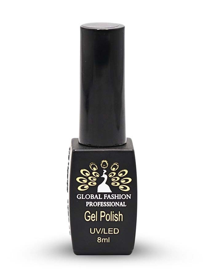 GLOBAL FASHION Black Elite Gel Polish  132 Colors Of Long-Lasting Elegance - 8Ml  239  - Image 3