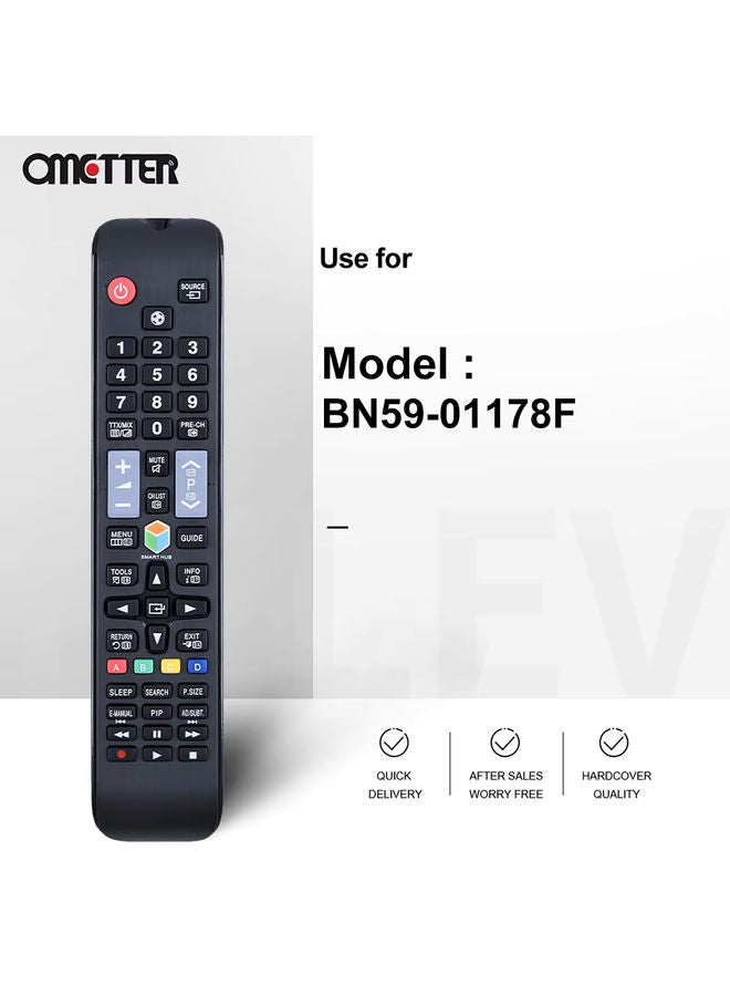 OMETTER NEW BN59-01178F For SAMSUNG LCD TV Remote Control BN5901178F UA55H6800AW UA60H6300AW - Image 2