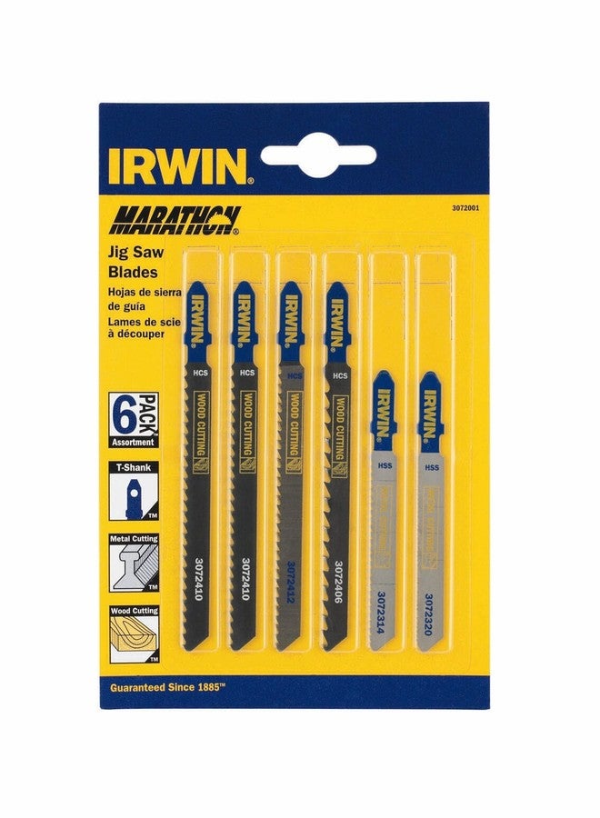 Irwin Tools T-SHANK 6PC ASSORTMENT