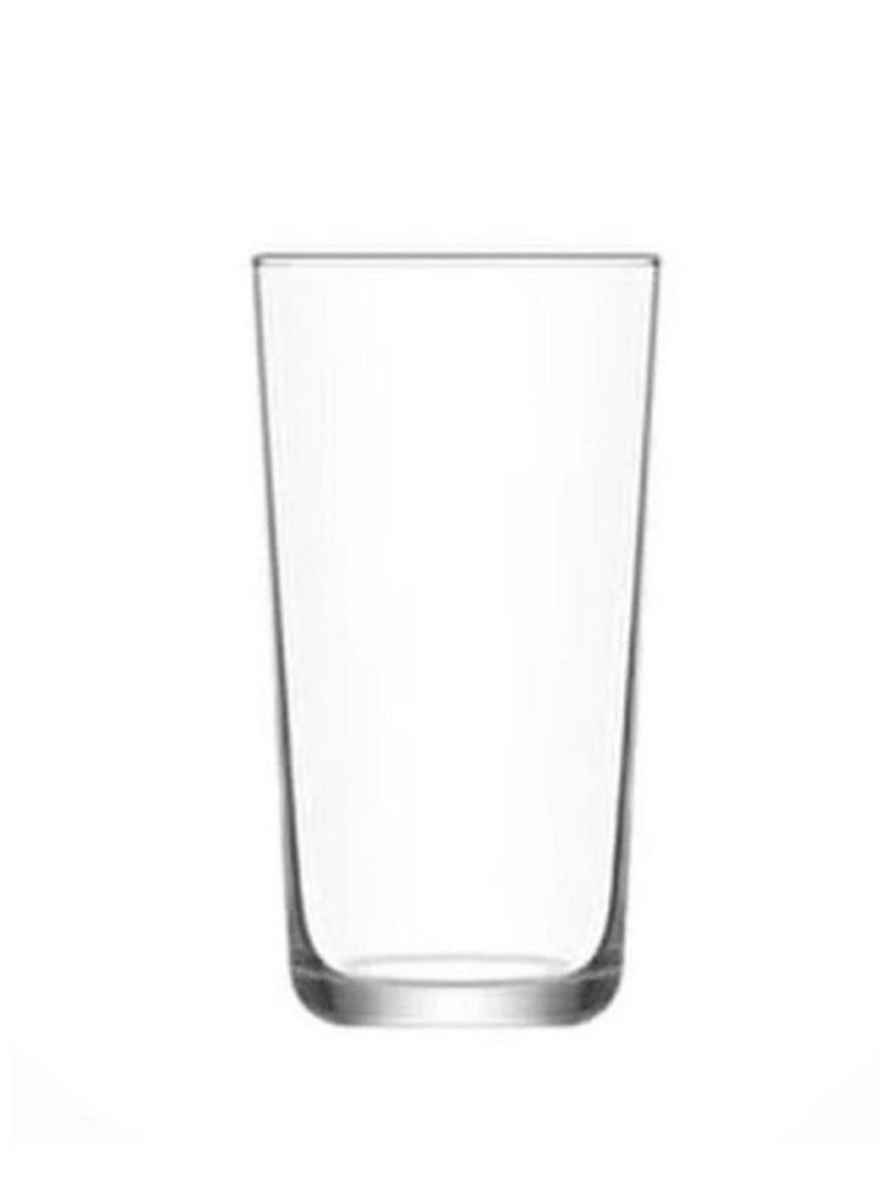LAV 6 Pieces Assos Long Tumbler, 490 Ml - Clear - Image 1