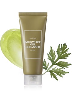 I'M FROM I'm from Mugwort Gel Cleanser 150ml, Mugwort 60%, Calming, Soothing, Mild low pH Korean Face Wash for Sensitive Skin, Irritated Skin, Herbal, Hypoallergenic, Vegan  - Image 1