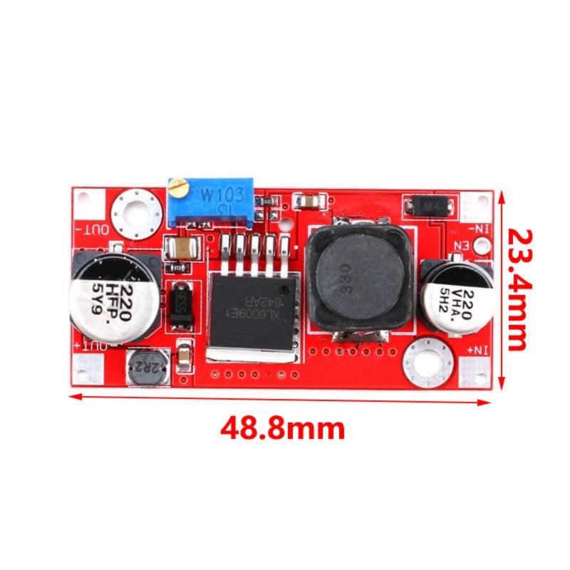 XL6009 Boost Buck Converter Module 3pc High Efficiency Adjustable Voltage Regulator - Image 5