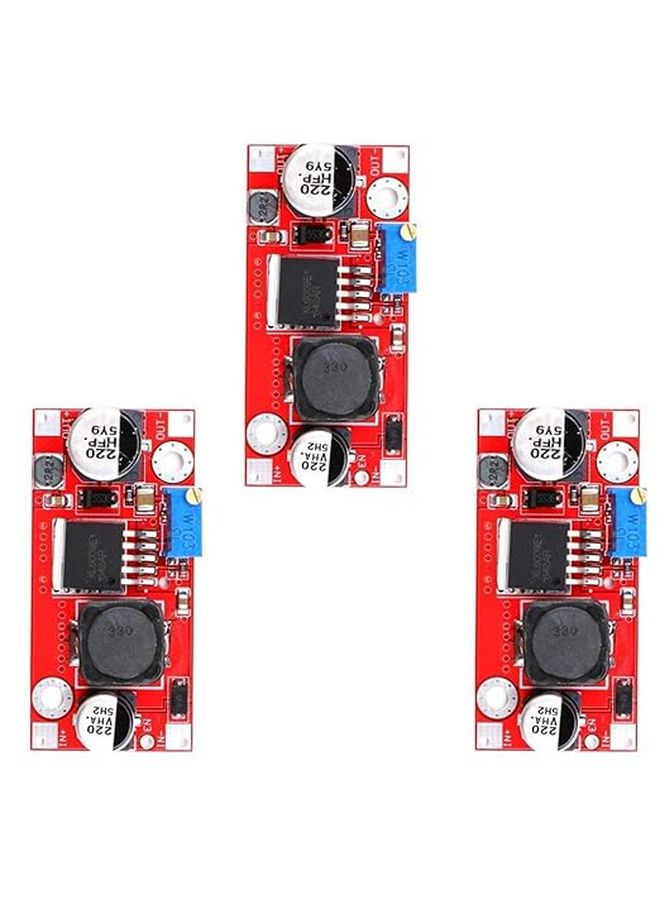 XL6009 Boost Buck Converter Module 3pc High Efficiency Adjustable Voltage Regulator - Image 1
