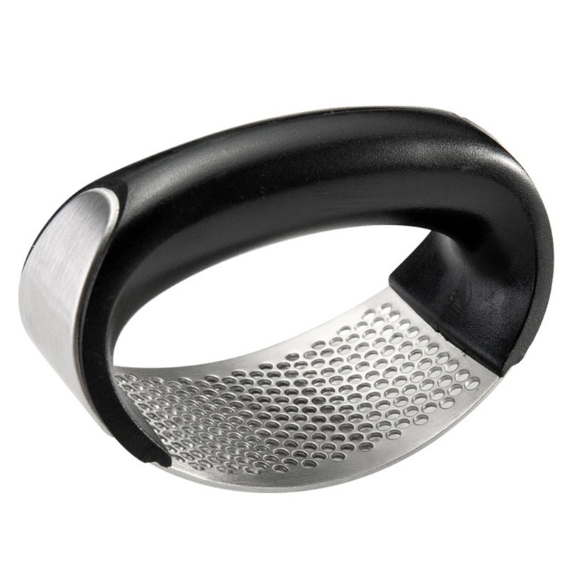 Food Grade Mini Stainless Steel Kitchen Garlic Press Annular Manual Ginger And Garlic Masherarlic press - Image 1