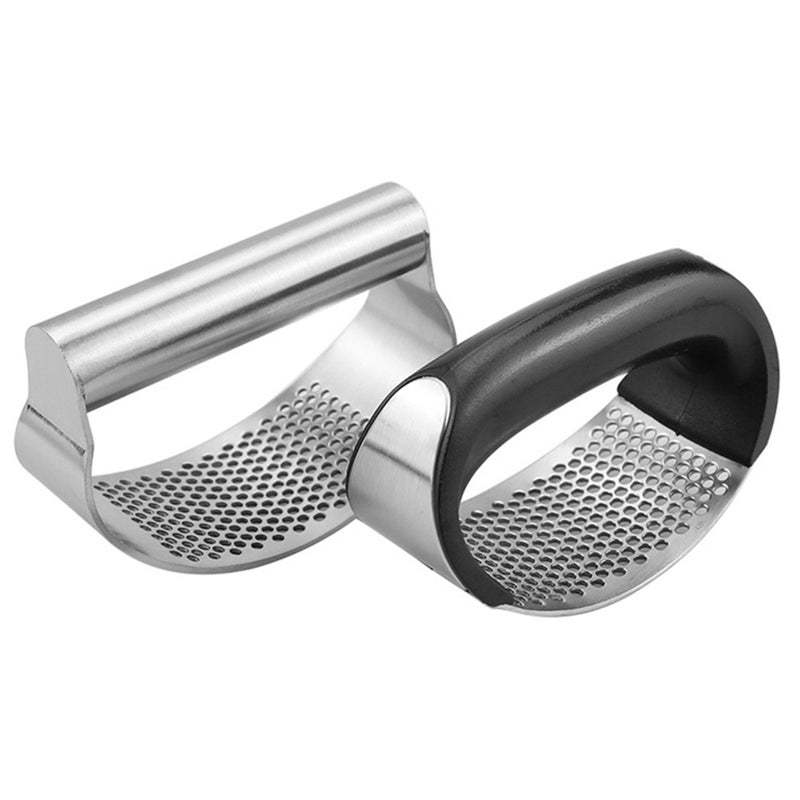 Food Grade Mini Stainless Steel Kitchen Garlic Press Annular Manual Ginger And Garlic Masherarlic press - Image 3