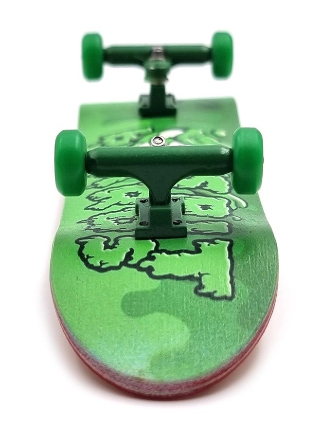 SPITBOARDS® Fingerboard Bearing Wheels, CNC Polyurethane, Set of 4, Red - Image 4