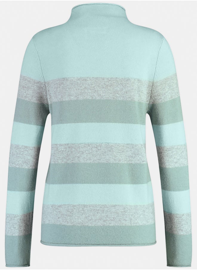 GERRY WEBER Jumper With Block Stripes  - Image 5