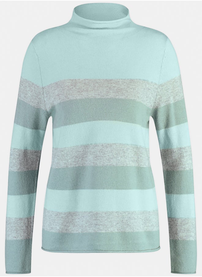 GERRY WEBER Jumper With Block Stripes  - Image 4