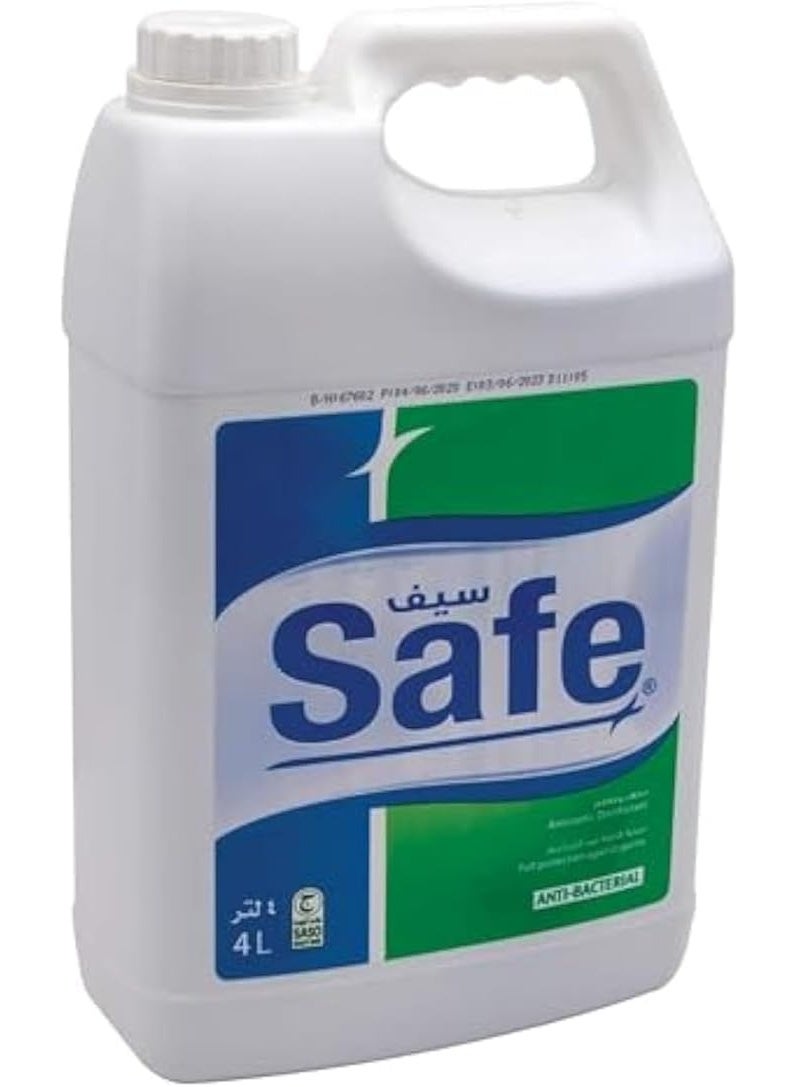 Safe Antiseptic Liquid - 4 Litre