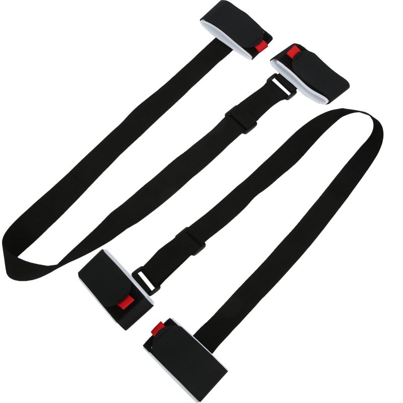 Power Training Snowboard Shoulder Strap Adjustable Fixing Belt - Portable Double Skis Belt for Family Skiing Activities - Image 2