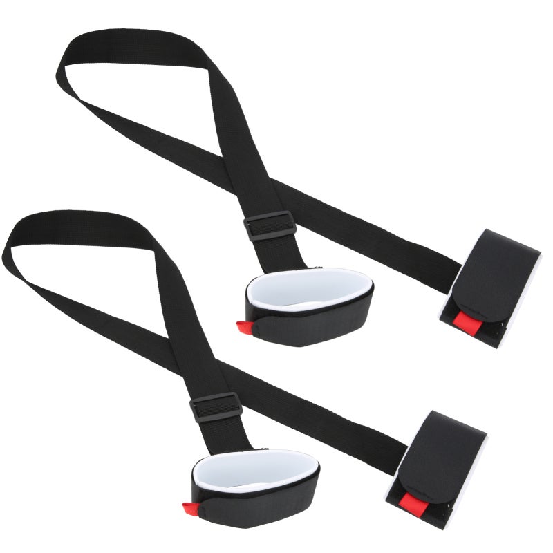 Power Training Snowboard Shoulder Strap Adjustable Fixing Belt - Portable Double Skis Belt for Family Skiing Activities - Image 3
