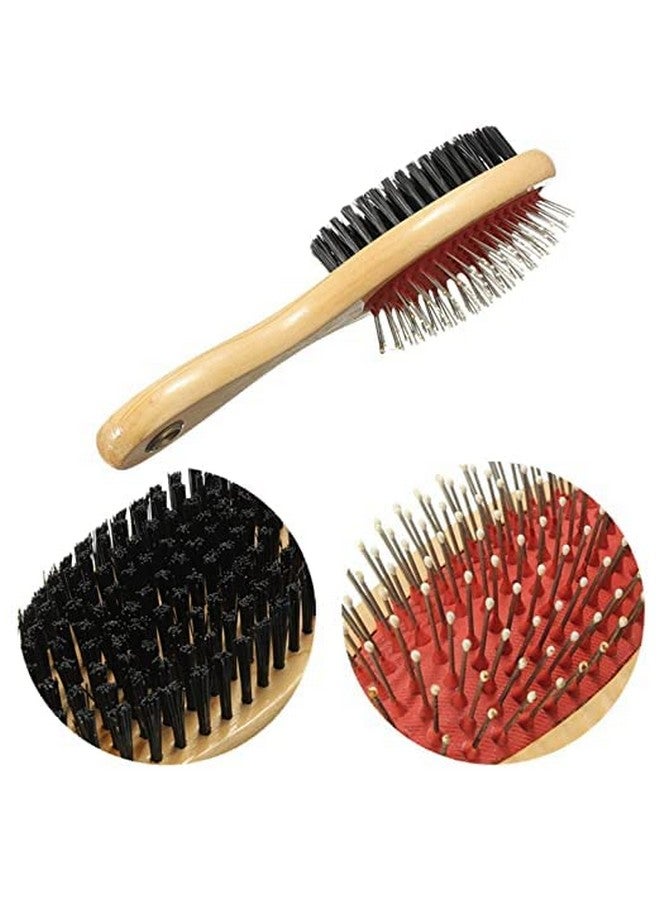 مجموعة متعددة الاستخدامات مستوردة للكلاب والجراء - مغرفة للكلاب + فرشاة ناعمة للكلاب + قفاز استحمام للكلاب (مجموعة من 3 قطع) - Image 3