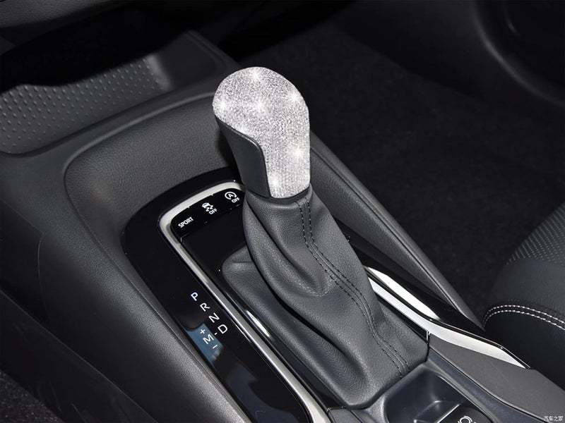 CONGCONG Bling Crystal Gear Shift Cover for Toyota Camry 2018-2023 & Carola 2020-2023 - Image 3