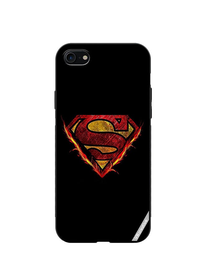 VR CREATIVE غطاء حماية لجهاز آبل آيفون 7/8/SE 2020 بتصميم سوبرمان متعدد الألوان - Image 1