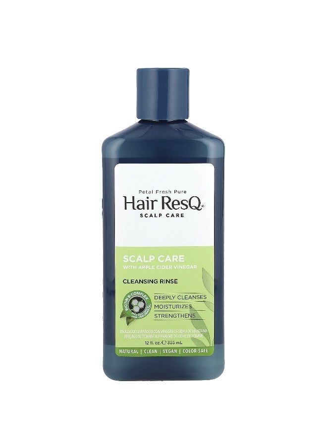 Petal fresh Petal Fresh, Hair ResQ®, Scalp Care, Cleansing Rinse, 12 fl oz (355 ml)  - Image 1