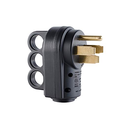 Veepeak 50 Amp RV Plug Male Replacement NEMA 14-50P Heavy Duty 125V/250V 4 Prong Electrical Power Connector Extension Cord End with Easy to Grip Handle - Image 5
