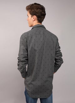 American Eagle AE Printed Slim Fit Everyday Button-Up Shirt  - Image 2