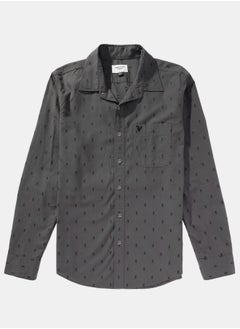 American Eagle AE Printed Slim Fit Everyday Button-Up Shirt  - Image 4