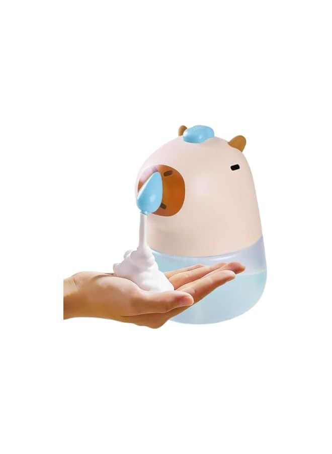 Automatic Foaming Soap Dispenser | Capybara Shape Touchless Waterproof,Liquid Soap Dispenser - for Home Apartment Dormitory Bathroom Kitchen Countertop - Image 1