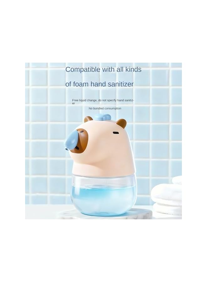 Automatic Foaming Soap Dispenser | Capybara Shape Touchless Waterproof,Liquid Soap Dispenser - for Home Apartment Dormitory Bathroom Kitchen Countertop - Image 5