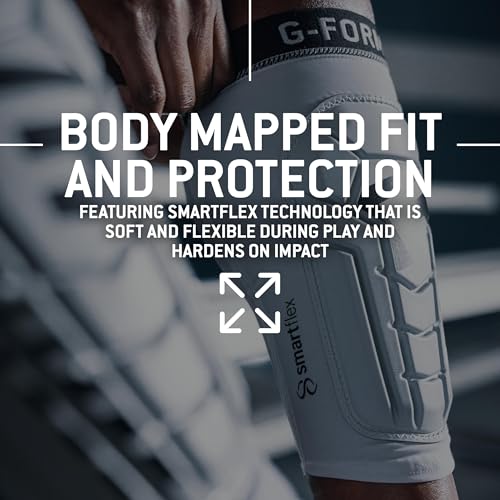 G-Form Pro-S Vento Soccer Shin Guard - Machine-Washable Performance Shin Guards - Flexible SmartFlex Pads - Lightweight, Low-Profile Soccer Gear - White, Adult Large - Image 3