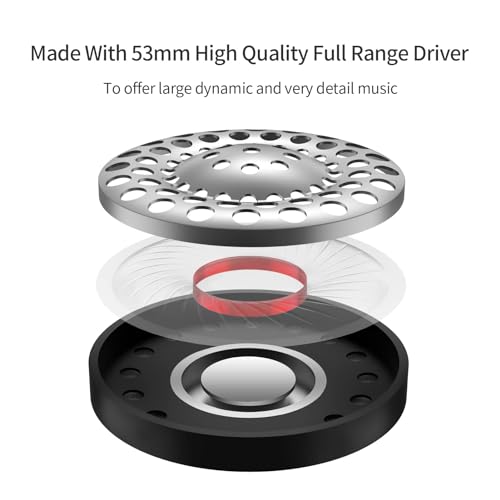 SoundMAGIC HP151 Over-Ear Wired Headphones for Monitoring & Recording, Closed-Back HiFi Stereo Headsets for Audiophiles, Work with All Audio Devices, Adjustable & Collapsible Design, Black - Image 2
