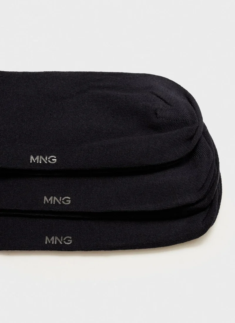 Mango Man  Pack of 3 cotton socks for Men | Best Price UAE