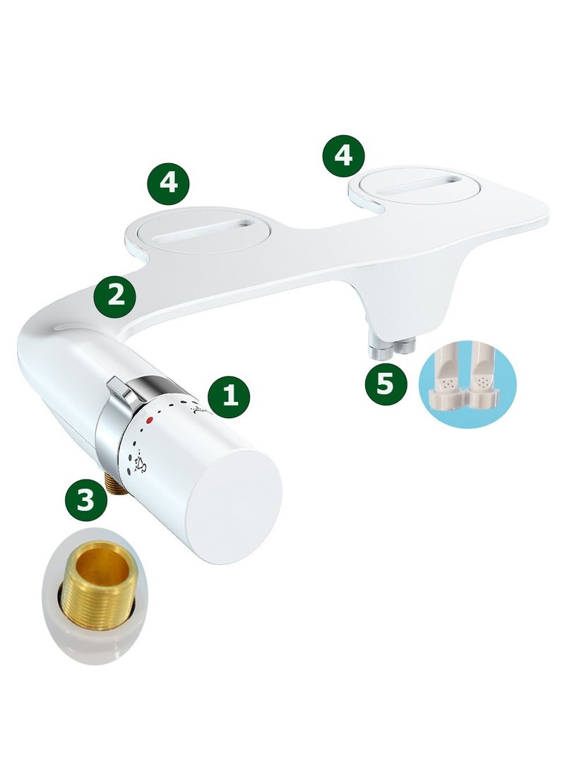 ارواق بيديت منظف الجسم بيديت المرحاض فائق النحافة بدون فلوشير كهربائي ذكي - Image 3