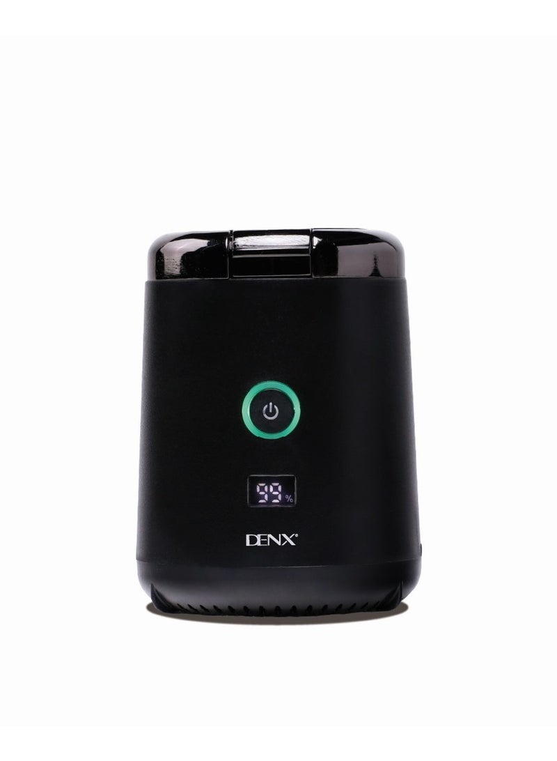 Denx Mini Portable USB Rechargeable Electric Incense Burner Black - Image 1