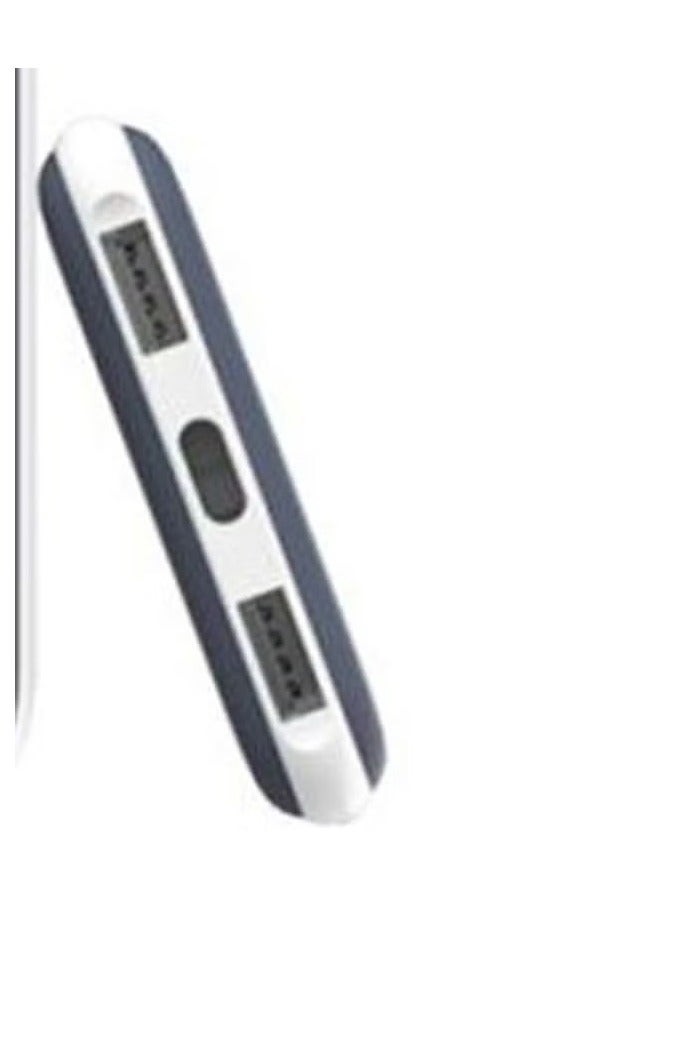 VEGER بنك طاقة محمول VEGER بسعة 25000mAh – شحن سريع 25W، لونين رمادي وأبيض، بطارية خارجية عالية السعة - Image 3